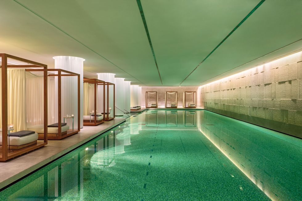 London hotels with pools - Bvlgari Hotel London