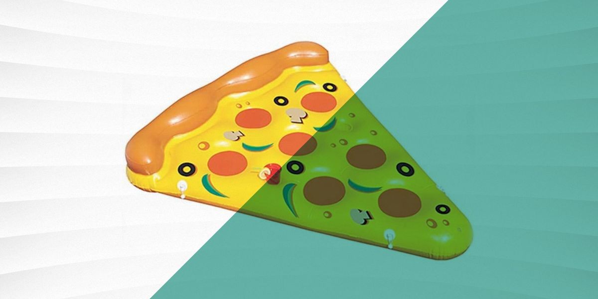 pizza shaped pool float