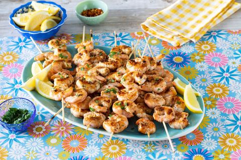 pool party food ideas grilled shrimp