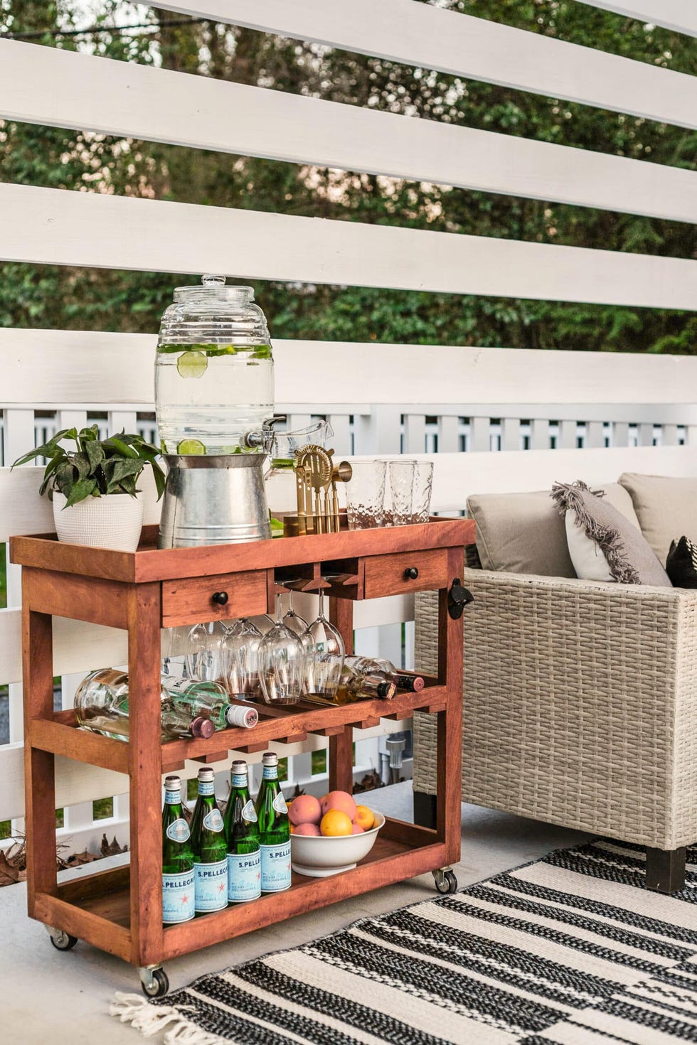 cocktail cart