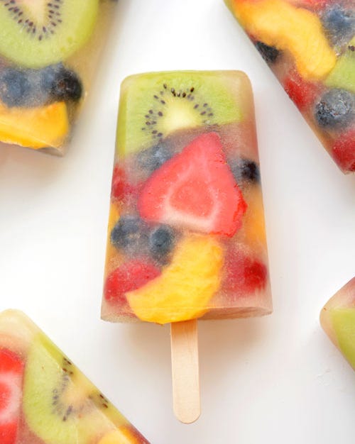 pool party ideas freeze fruit