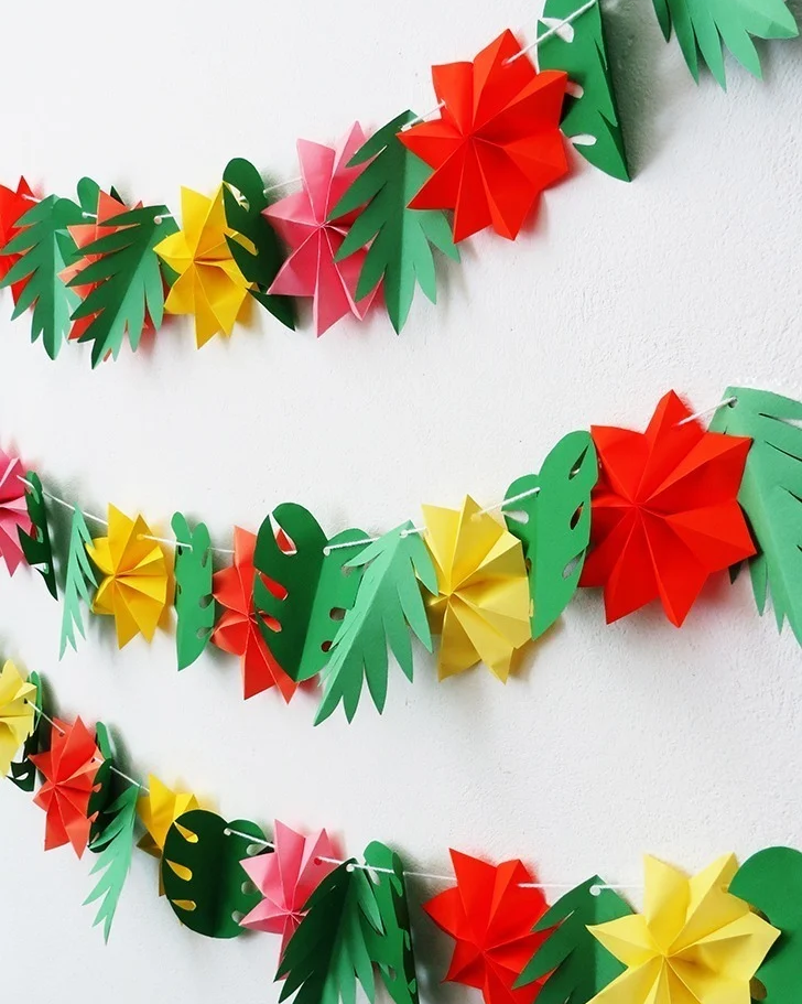 pool party ideas garland