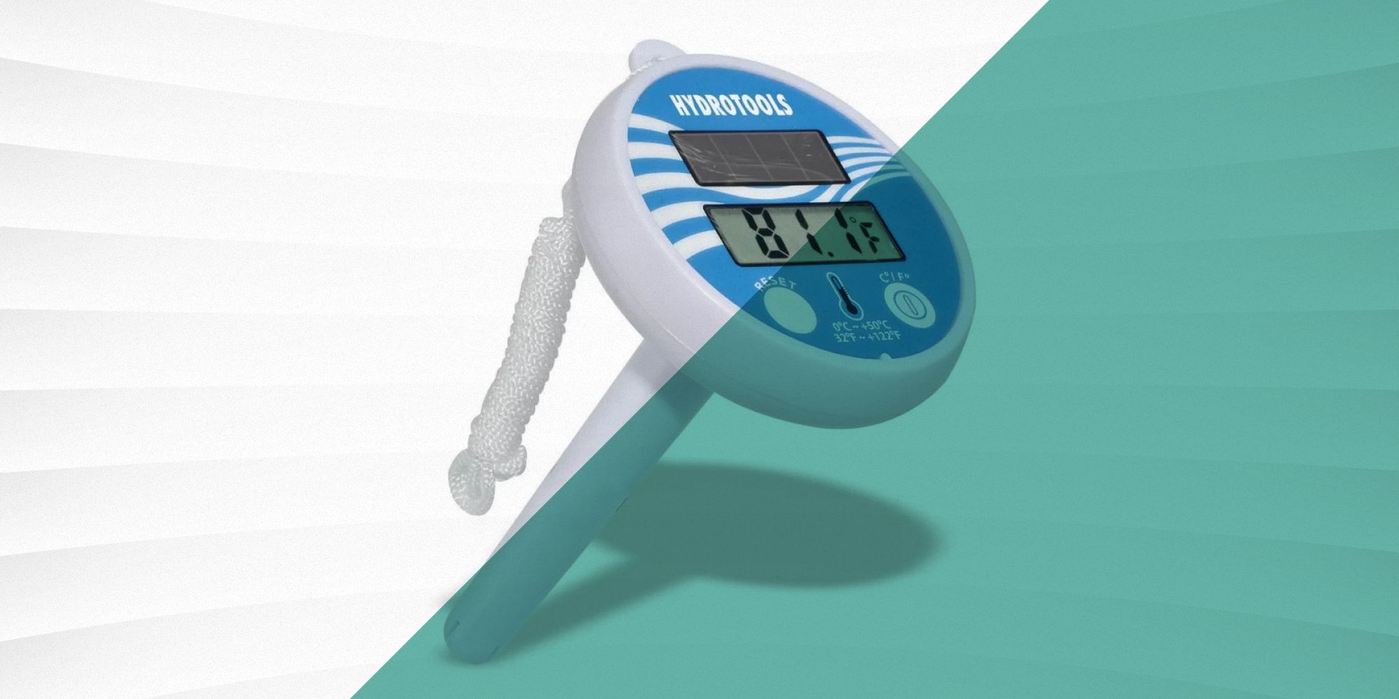 Solar Cell Outdoor Thermometer - Large outdoor thermometer
