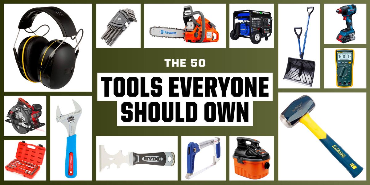 Experts list essential tools for everyone's home