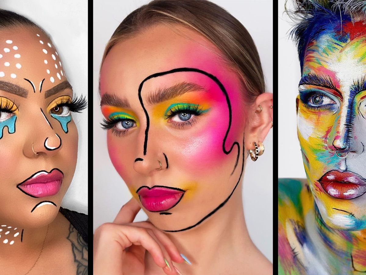 8 Pop-Art Makeup Ideas To Try This Halloween 2021