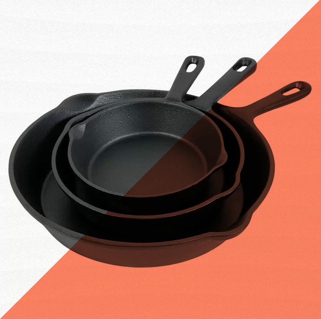Pre-Seasoned Cast Iron Skillet (8-Inch) with Glass Lid and Handle