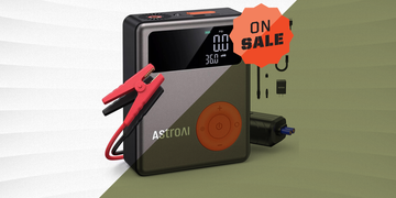 astroai portable car jump starter with air compressor