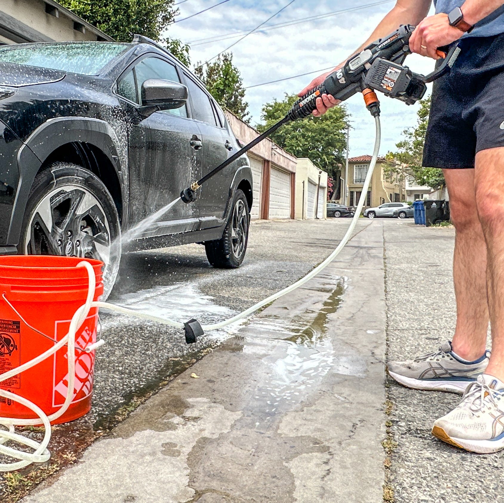 If You'd Rather Wash Your Car Than Strip Its Paint, These Cordless Power Washers Are The Tool You Want