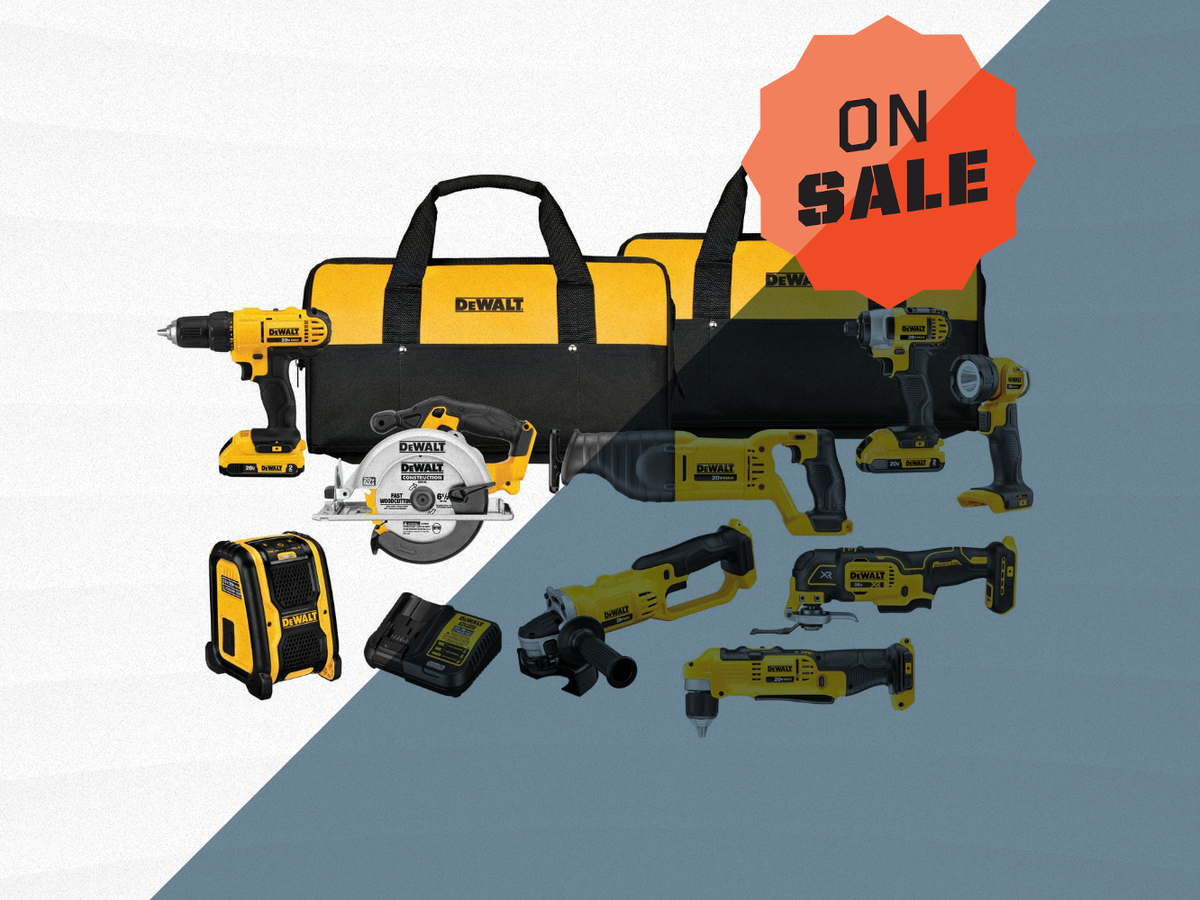 Has DeWalt's Drill and Impact Driver Kit for 42% off