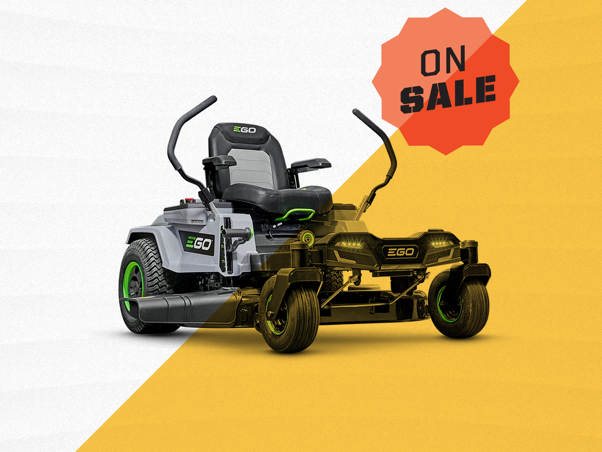 Lowe's Has This Ego Power+ Electric Zero-Turn Mower for $1,000 Off