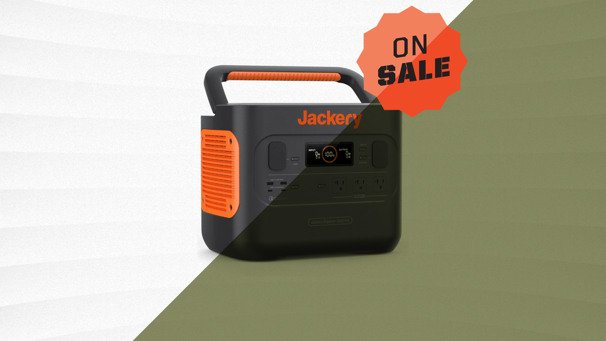 Jackery Explorer 1000 Pro Portable Power Station 1000W Running/2000W Peak