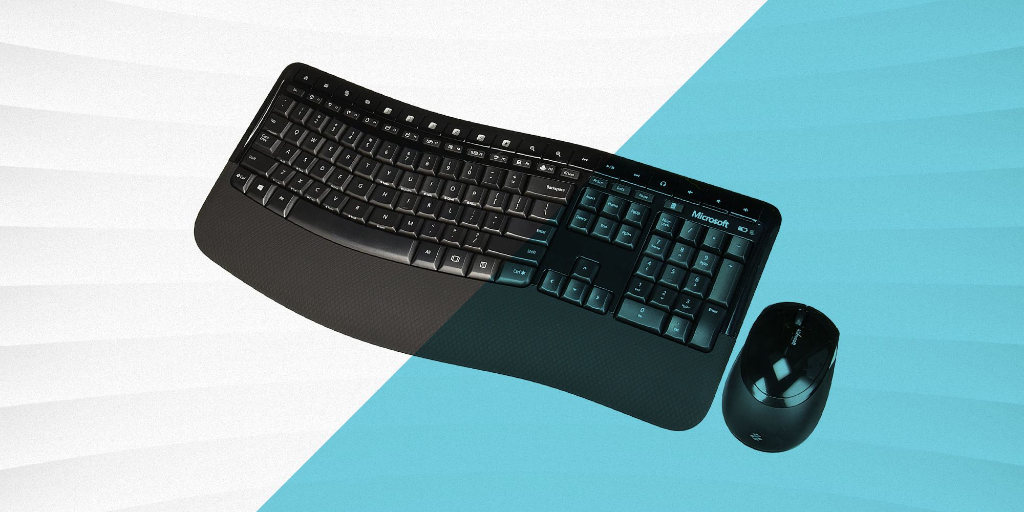 Microsoft Wireless Comfort 5050 Desktop Keyboard and Mouse Review Test 