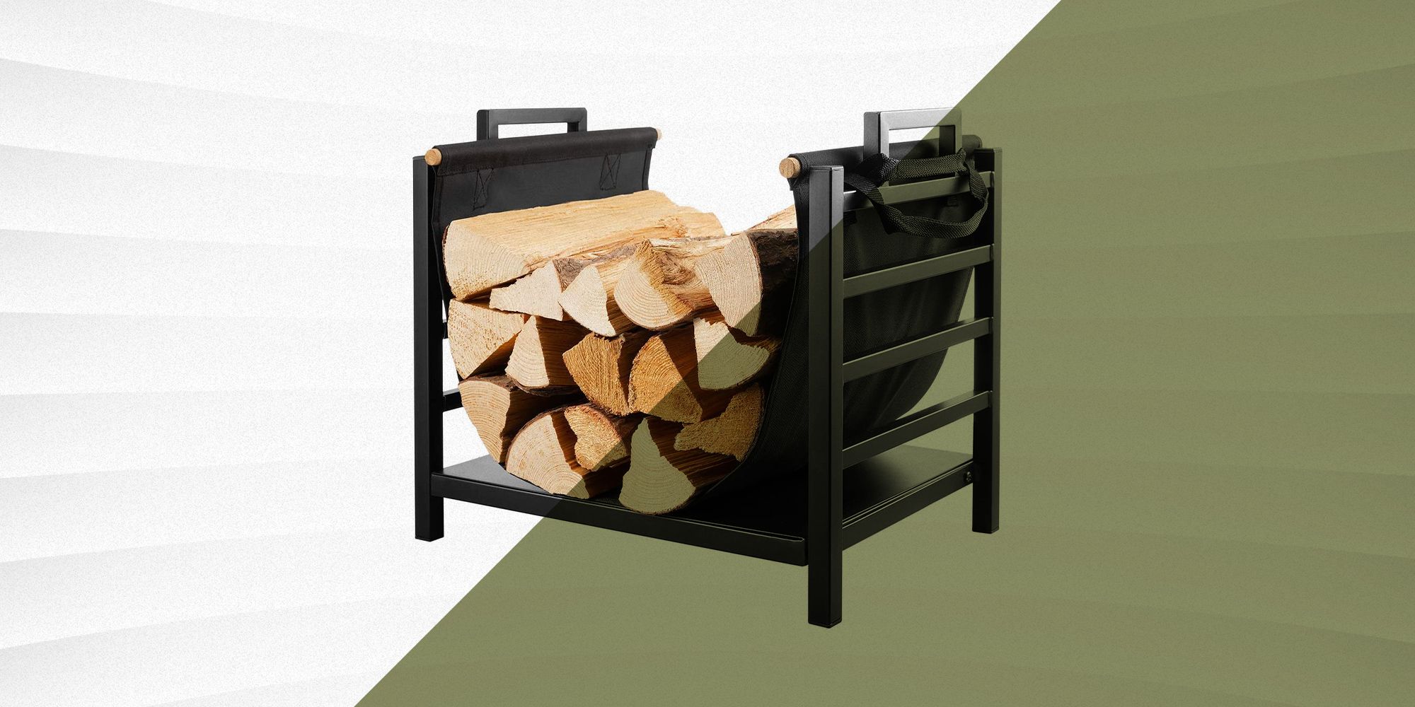 Log carrier for online firewood