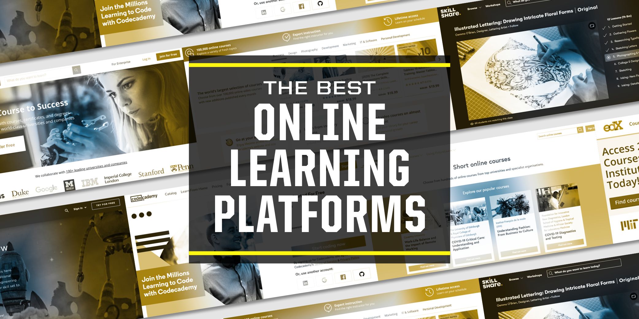 Solrig Torden Bedre 7 Great Online Learning Platforms to Develop New Skills