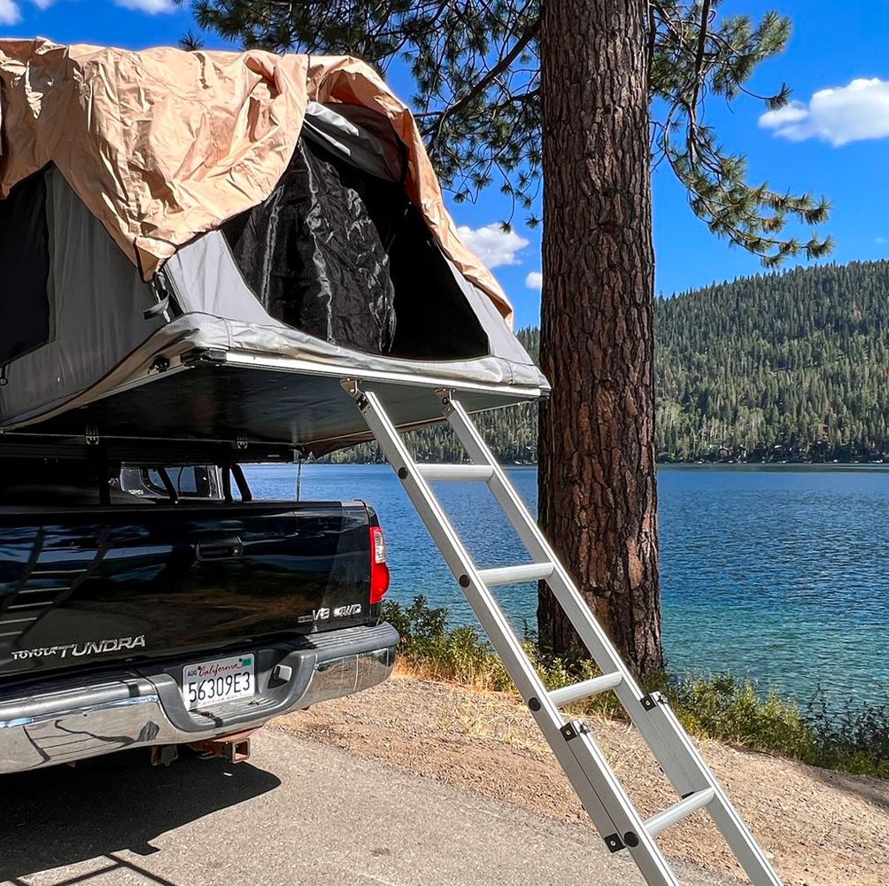 SUV Trunk Tent Car Vehicle Rear Camping Picnic Tour Sunshade Anti