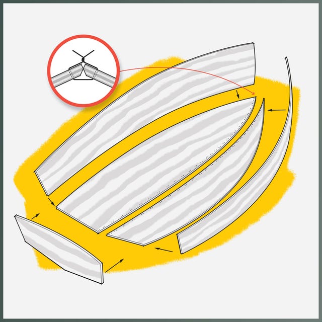 stitch and glue diy boat