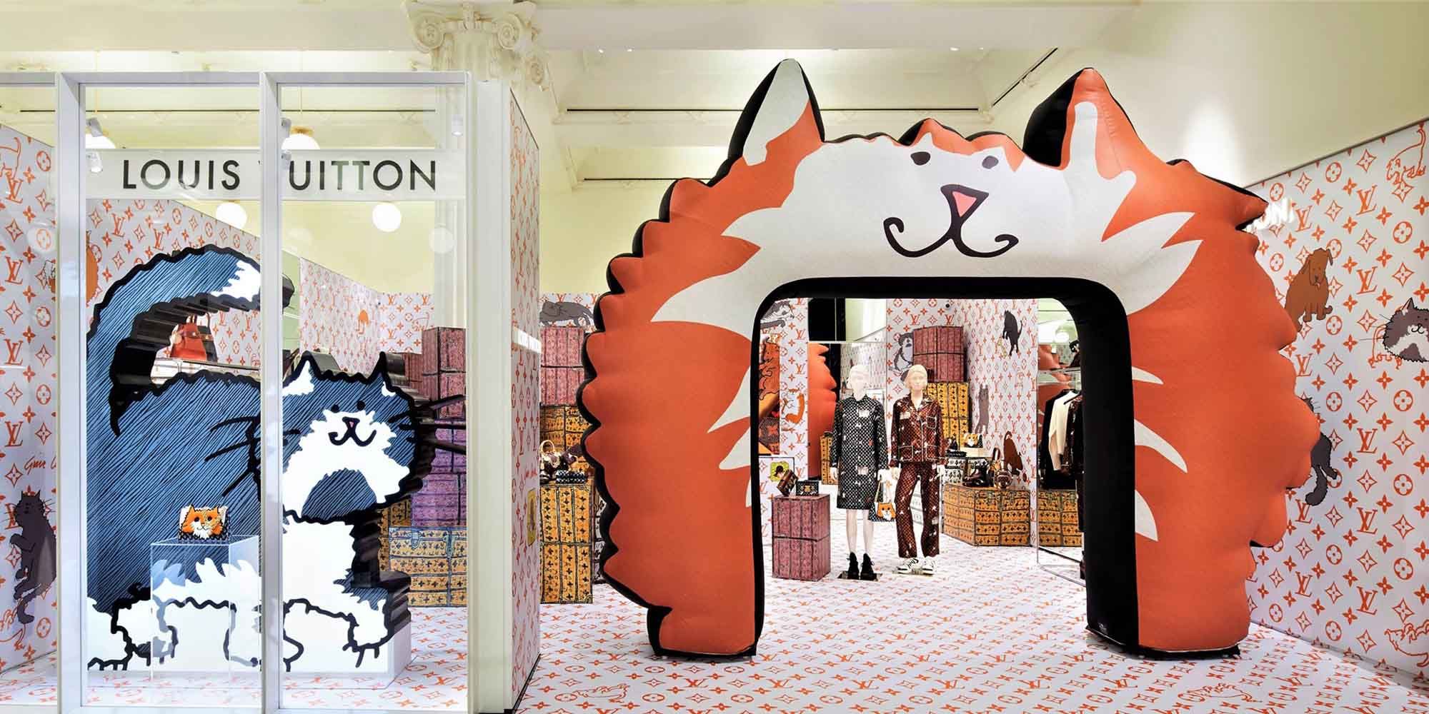 Louis Vuitton opent vandaag een pop-upstore in deze stad