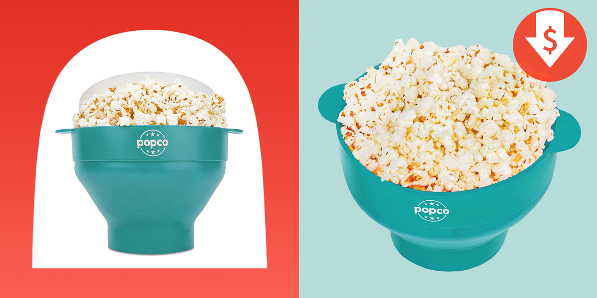 Healthy Silicone Microwave Popcorn Popper - Friday Finds 