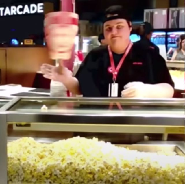 Popcorn Guy' Goes Viral On TikTok For His Popcorn-Serving Skills