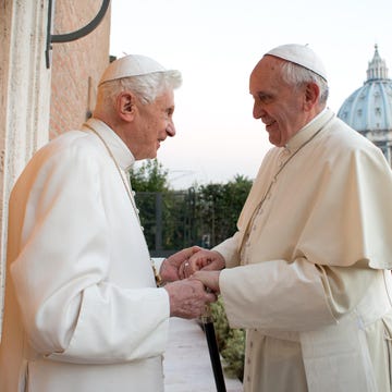 Pope Benedict and Pope Francis Pope Benedict and Pope Francis
