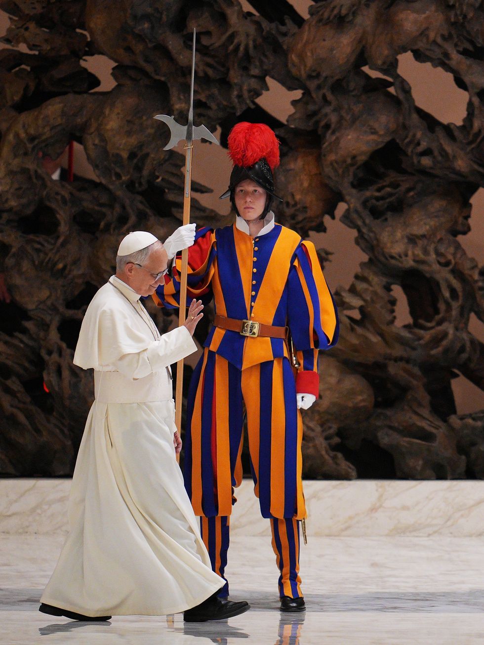 pope leo xiv holds audience for journalists