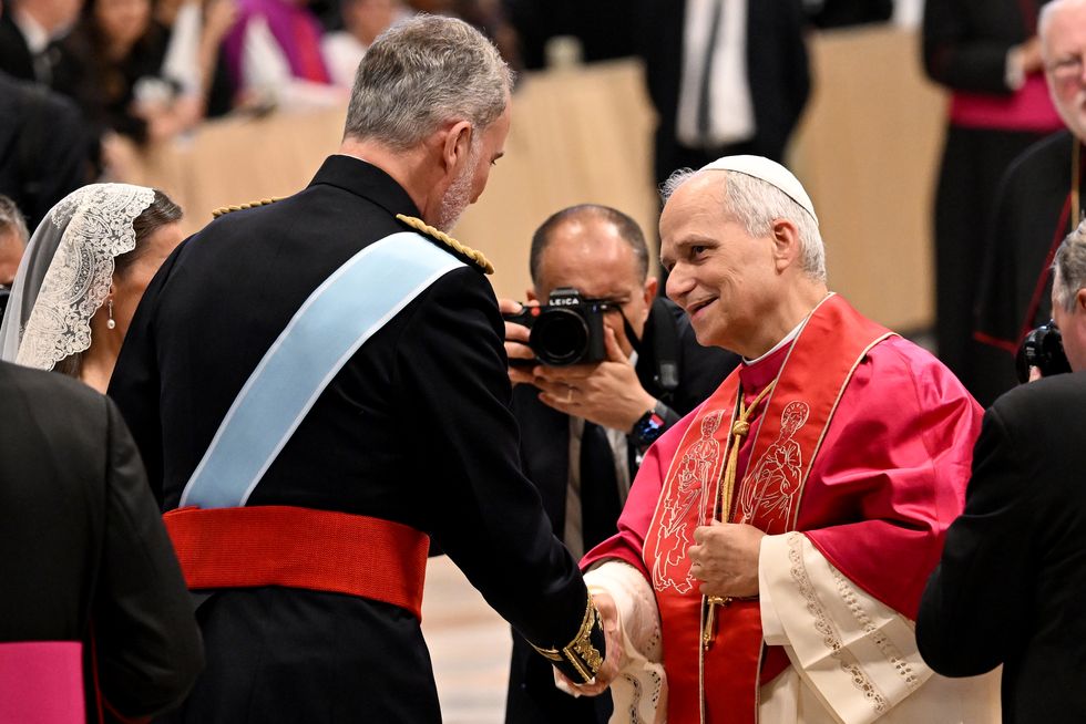 pope leo xiv holds inauguration mass in st. peter's square