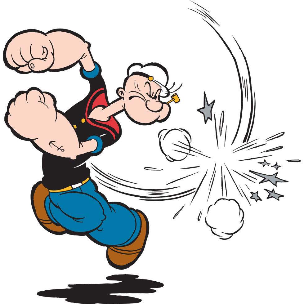 A Modern Take on Popeye for His 90th Birthday