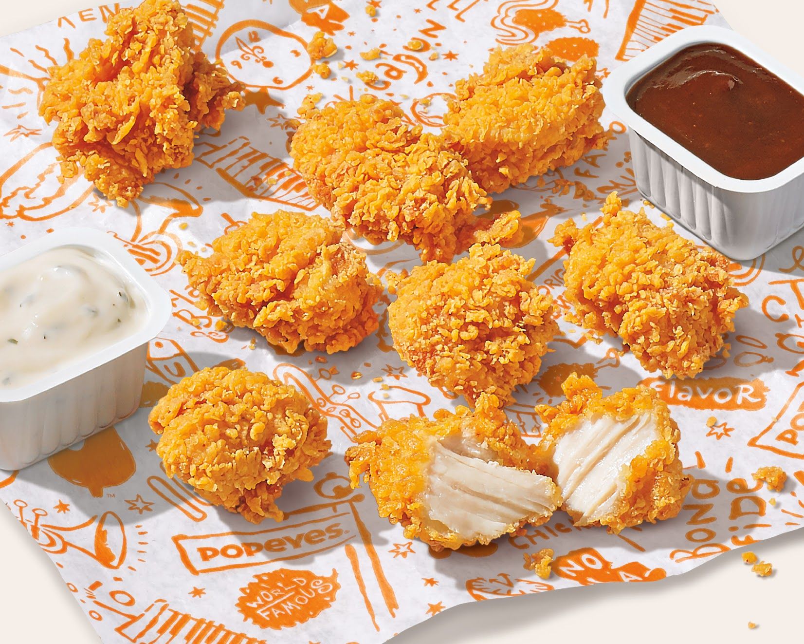 popeyes fried nuggets