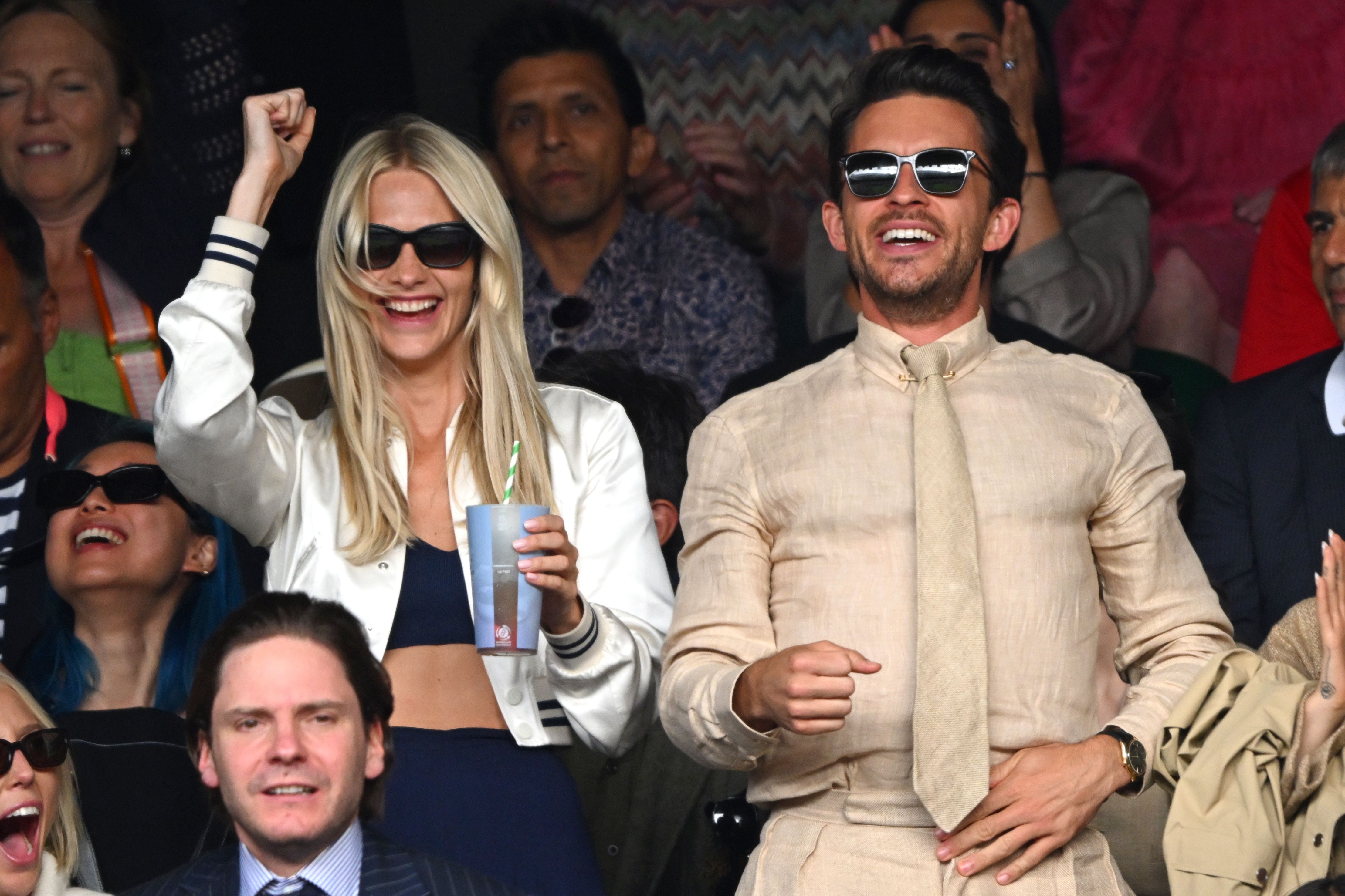 Poppy Delevingne at Wimbledon 2023, Look Back at All the Celebrities to  Visit Wimbledon This Year