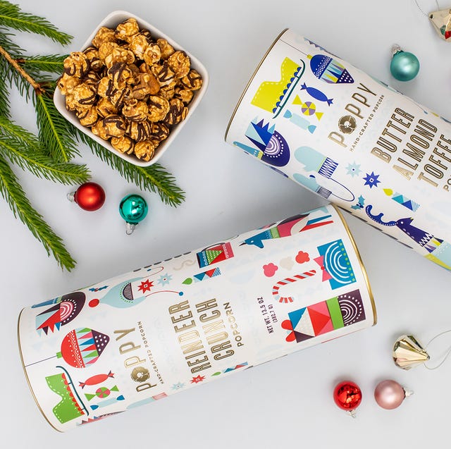 poppy popcorn cylinder tins poppy popcorn cylinder tins