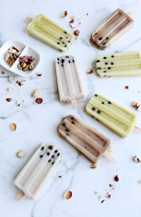 nut milk creamsicles with boba