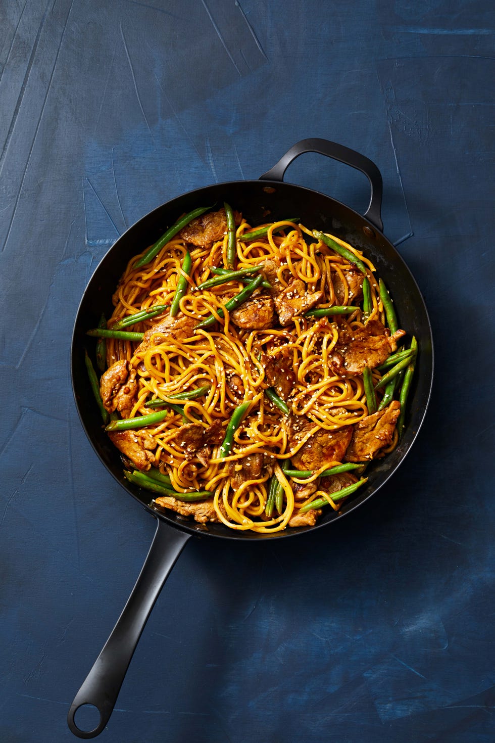pork and green bean lo mein
