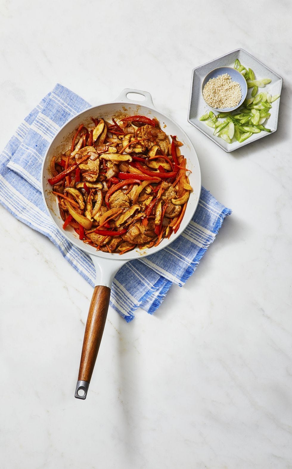 pork and veggie stir fry
