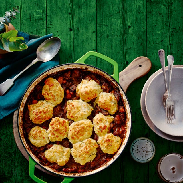 pork and cheddar cobbler