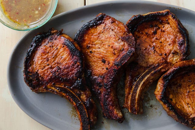 pork chop marinade horizontal