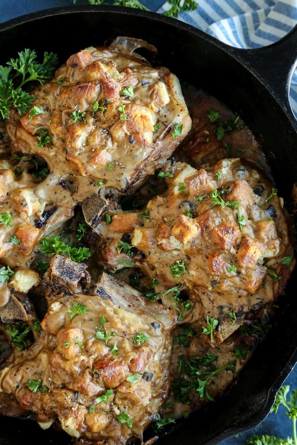 The Best Smothered Pork Chops - Jo Cooks