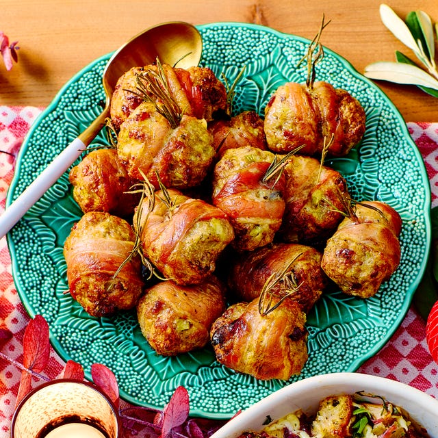 pork, cranberry and rosemary stuffing balls