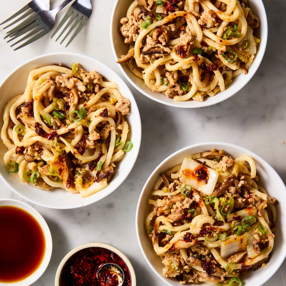 pork dumpling bowls
