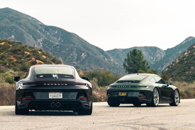 View Photos of the Porsche 911 GT3 Touring Vs. Porsche 911 S/T