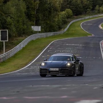 porsche 911 hybrid testing on the nurburgring