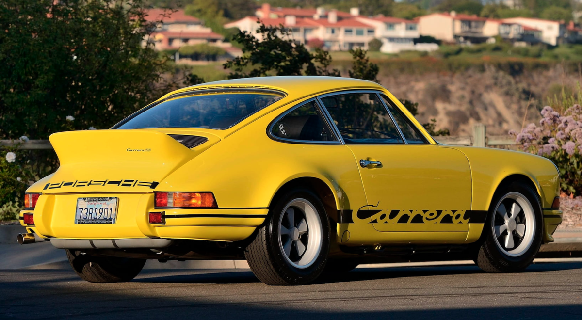 Paul Walkers 1973 Porsche 911 Carrera Rs 27 Headed To Auction