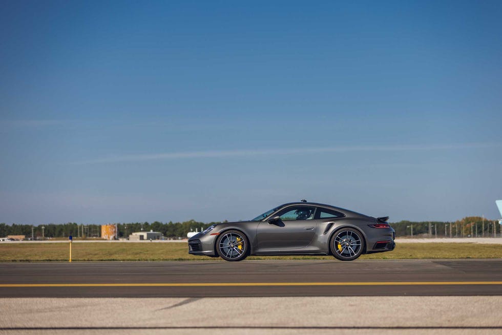 2023 porsche 911 turbo s side shot