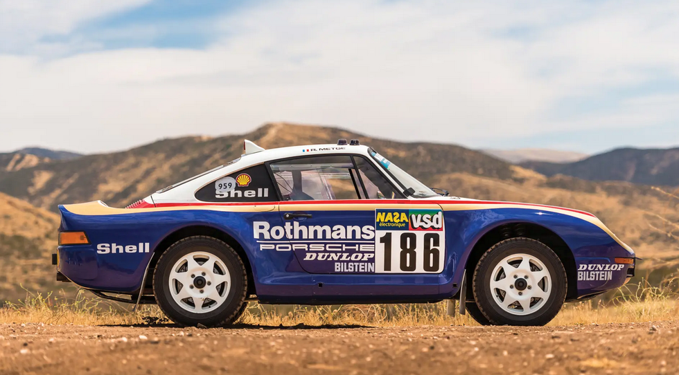 porsche 959 paris dakar