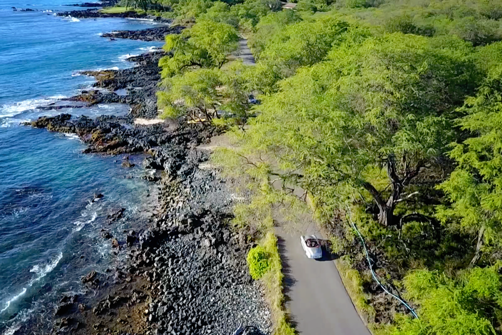 the maui coastline, along which hotel wailea, the only relais and chateaux property in hawaii is located