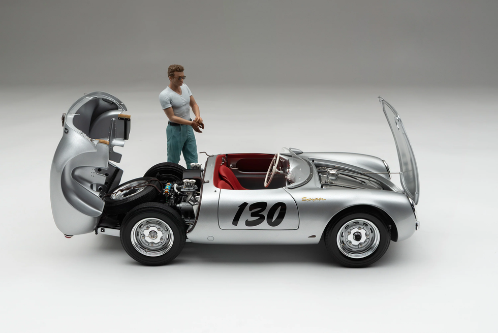 porsche 550 spyder james dean - Autocosmos