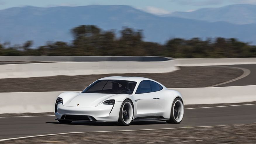 Porsche Taycan looks uncannily similar to the Mission E without