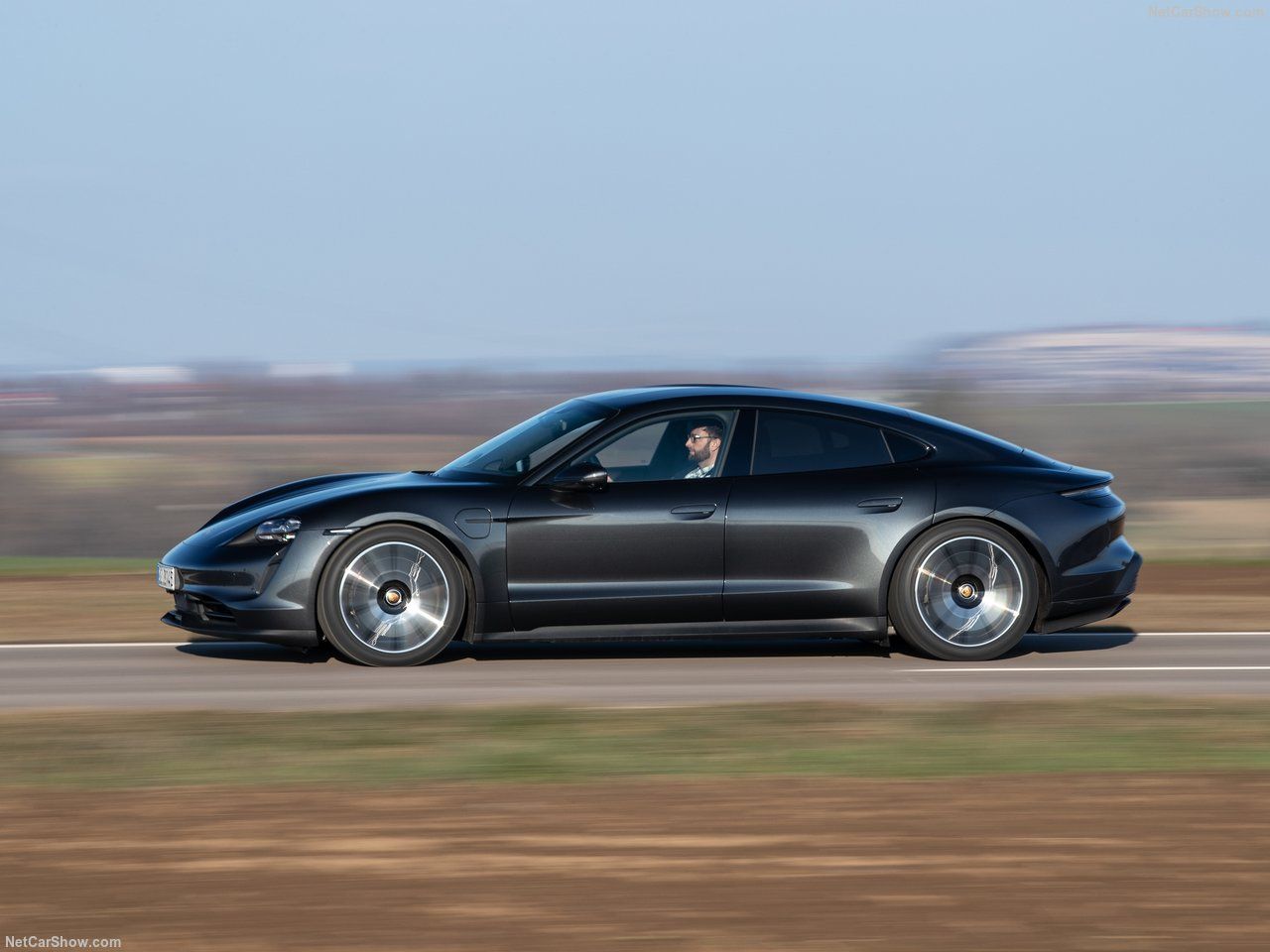 The base Porsche Taycan has rear-wheel drive and an $81,250 price tag - CNET