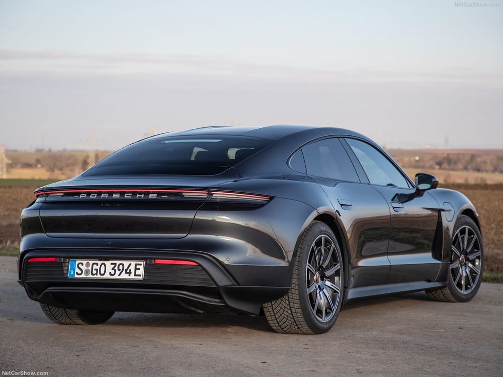 2021 porsche taycan base outlet model