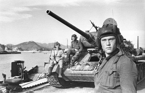 port artur in soviet japanese war, 1945