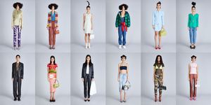 modelos vistiendo prendas vintage de la plataforma de moda vestiaire collective